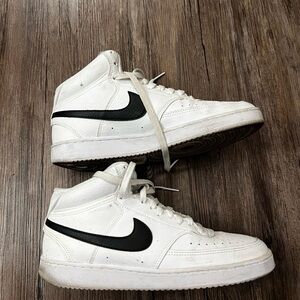 Nike Classic White and Black High-Tops